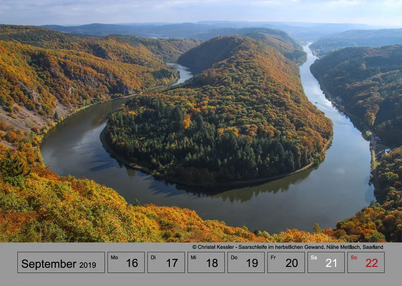 Wochenkalender auf grauem Hintergrund A4