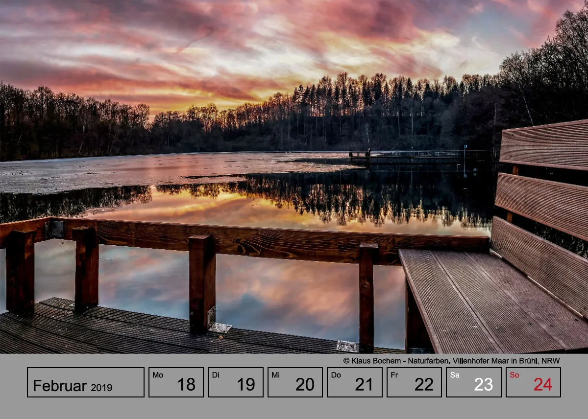 Wochenkalender auf grauem Hintergrund A5