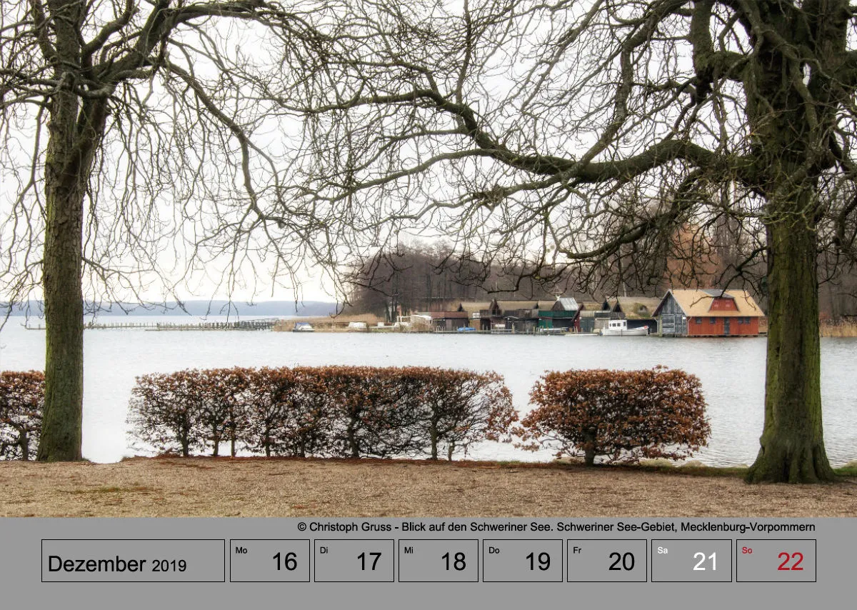 Wochenkalender auf grauem Hintergrund. A3