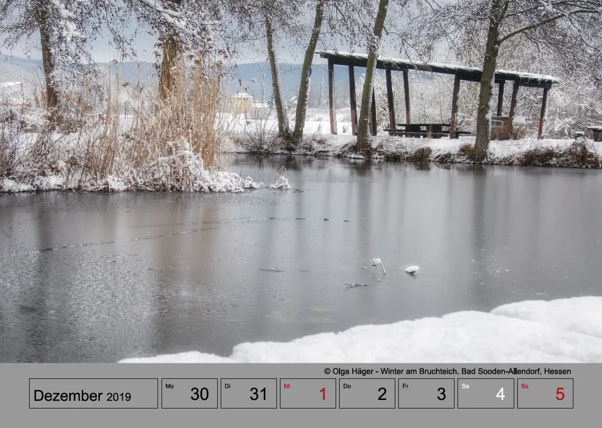 Wochenkalender auf grauem Hintergrund. A3