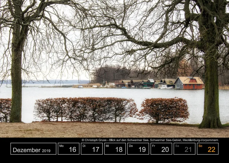 Tisch-Wochenkalender auf schwarzem Hintergrund A5