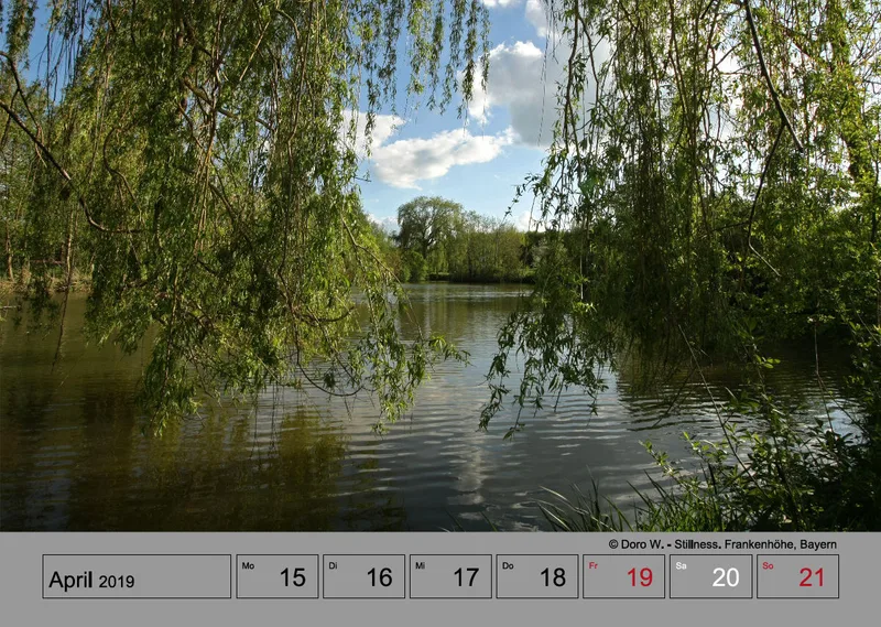Wochenkalender auf grauem Hintergrund. A3