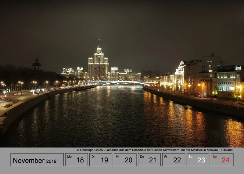 Wochenkalender auf grauem Hintergrund A4