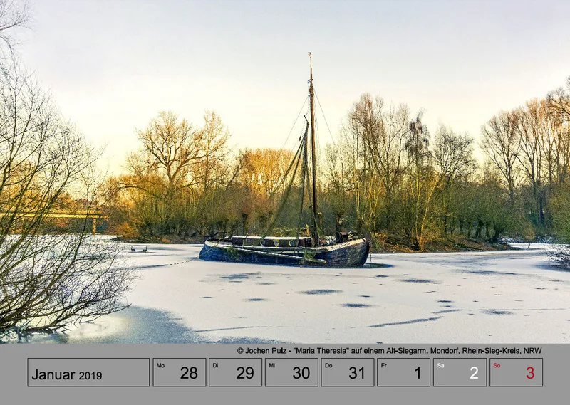 Wochenkalender auf grauem Hintergrund. A3