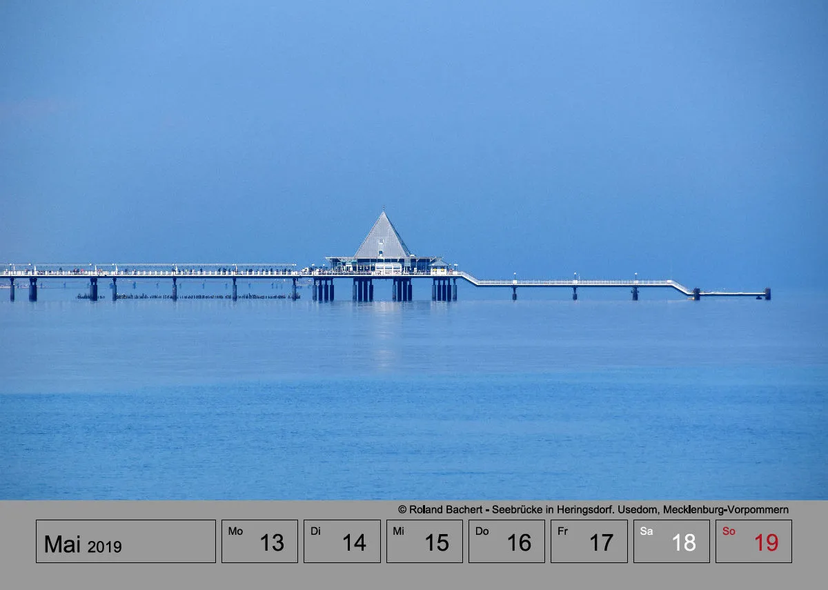 Wochenkalender auf grauem Hintergrund A4
