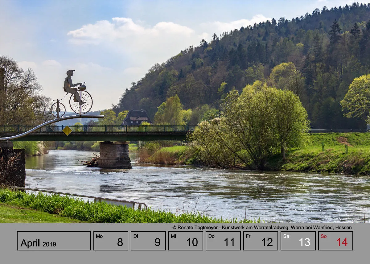 Tisch-Wochenkalender auf grauem Hintergrund A5