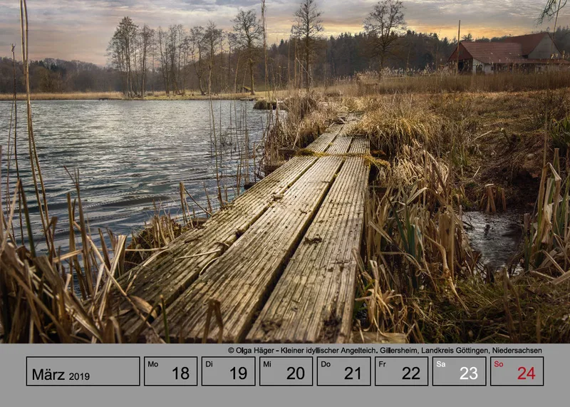 Wochenkalender auf grauem Hintergrund A5