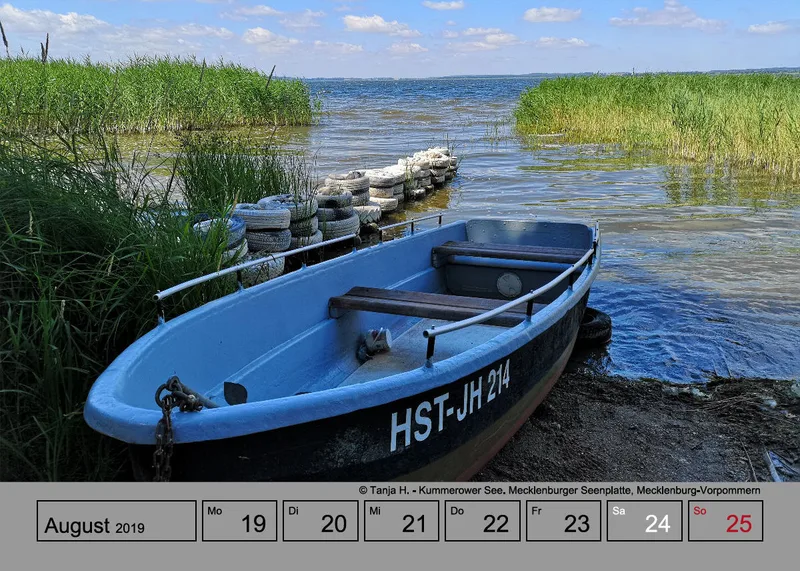 Tisch-Wochenkalender auf grauem Hintergrund A5