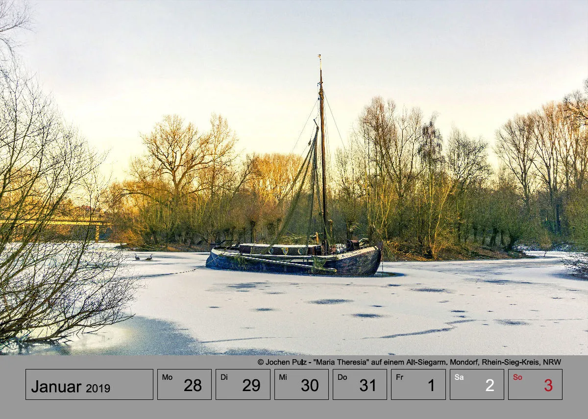 Wochenkalender auf grauem Hintergrund A4