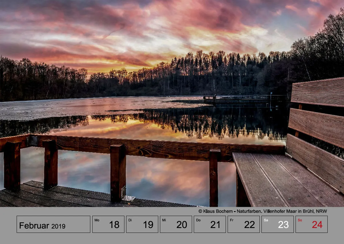 Wochenkalender auf grauem Hintergrund. A3