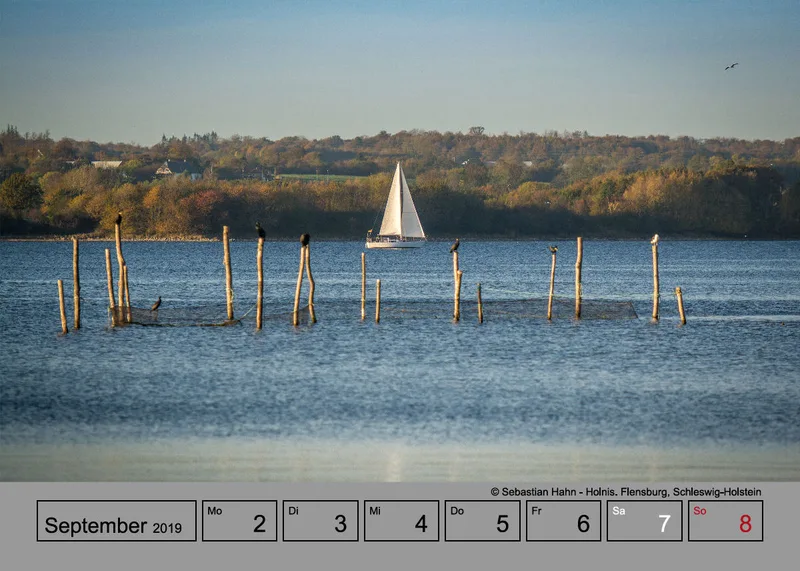Wochenkalender auf grauem Hintergrund A5