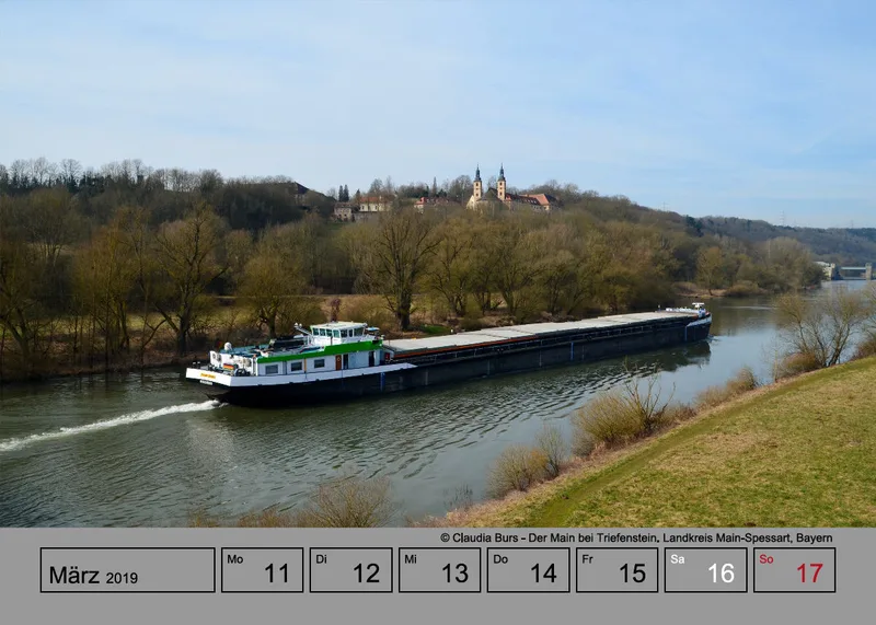 Wochenkalender auf grauem Hintergrund A5