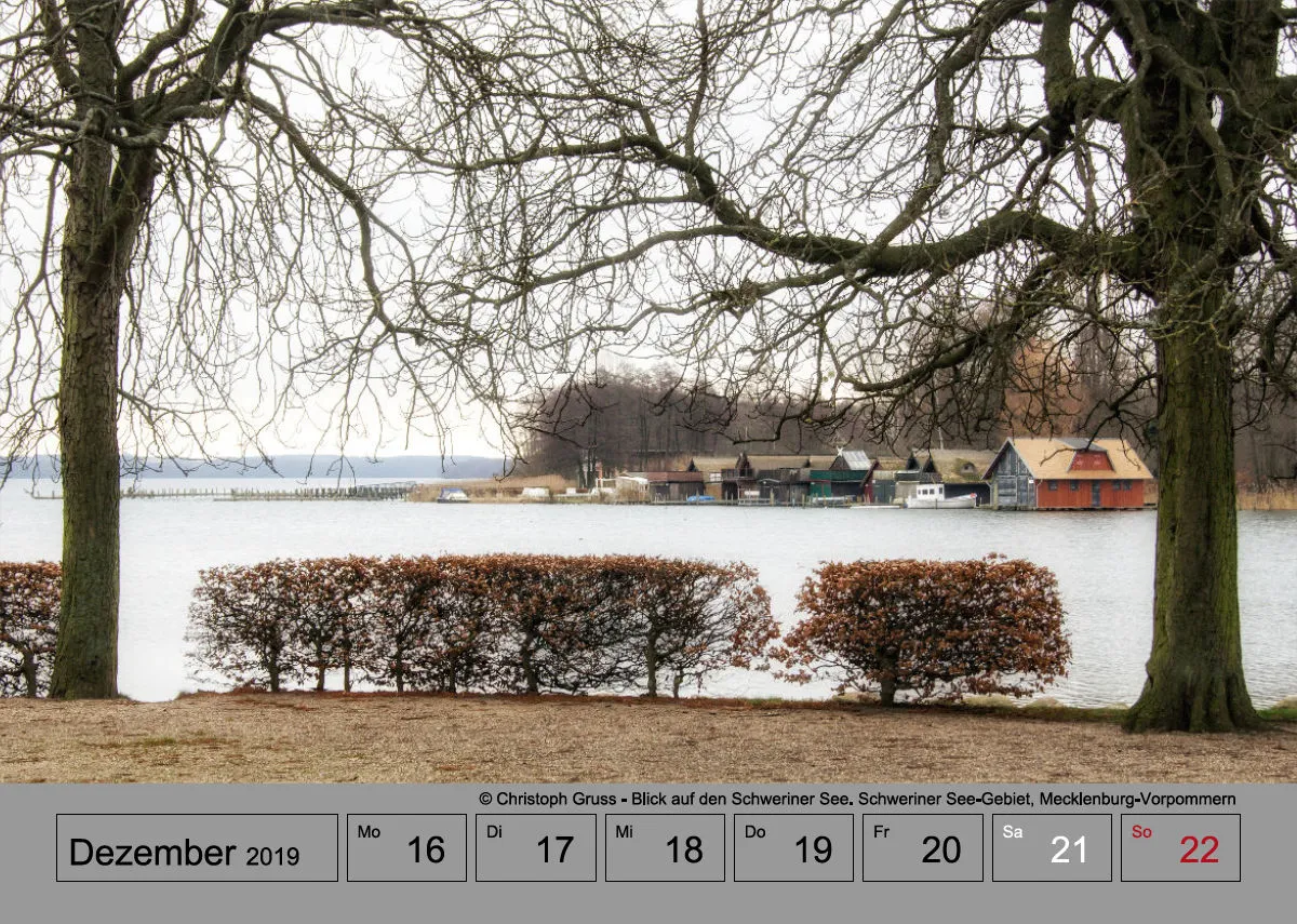 Wochenkalender auf grauem Hintergrund A4