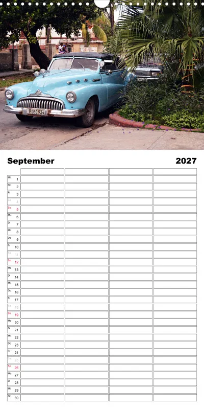 Familienplaner / Cuba Car`s