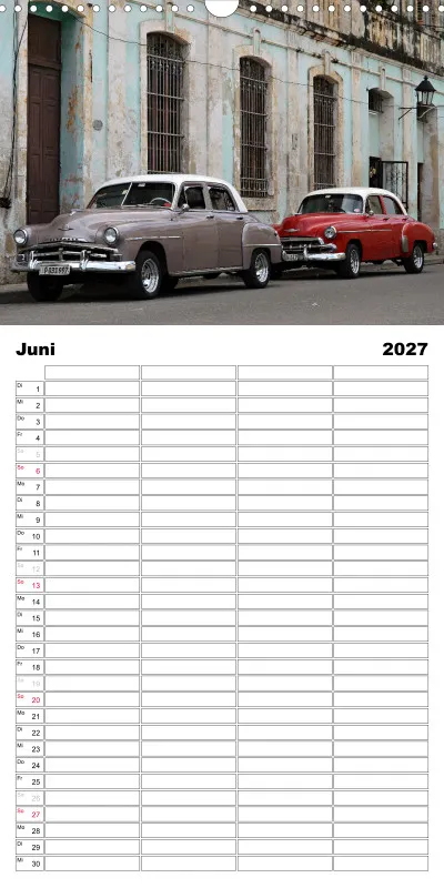 Familienplaner / Cuba Car`s