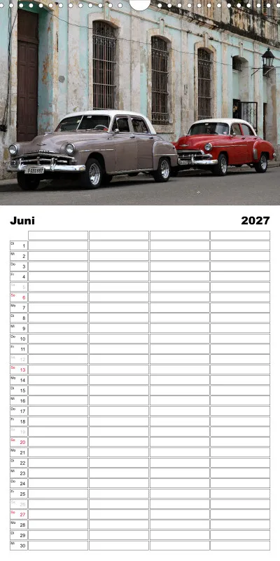 Familienplaner / Cuba Car`s