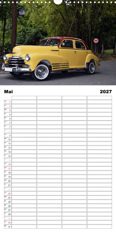 Familienplaner / Cuba Car`s