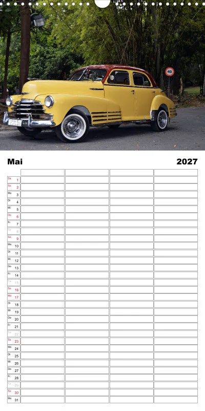 Familienplaner / Cuba Car`s