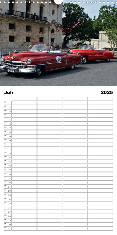 Familienplaner / Cuba Car`s
