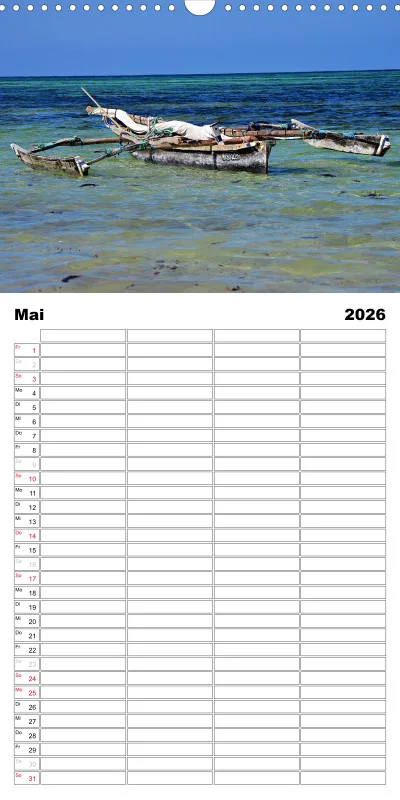 Sansibar Familienplaner 2026