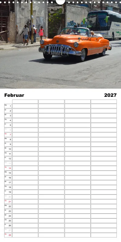 Familienplaner / Cuba Car`s
