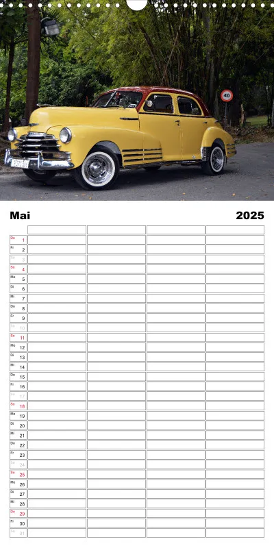 Familienplaner / Cuba Car`s