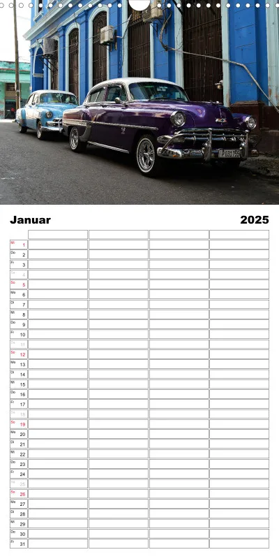 Familienplaner / Cuba Car`s