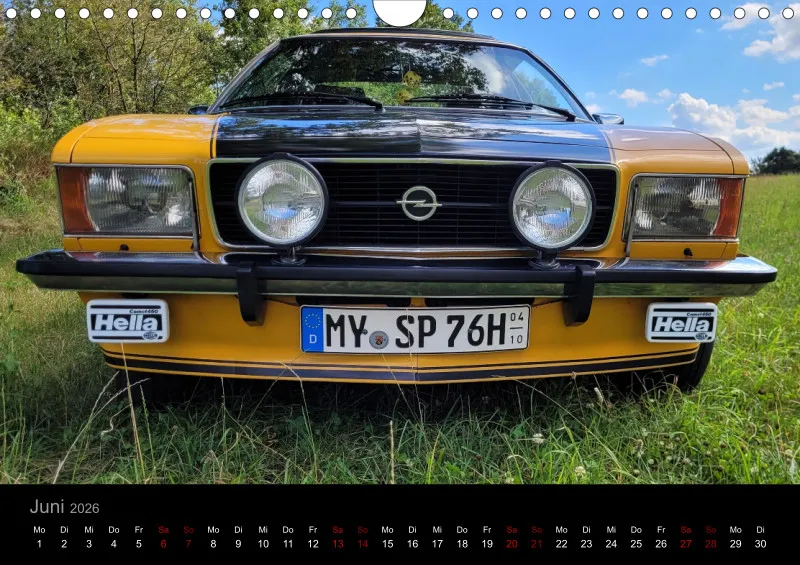 Commodore B / Rekord D Kalender 2026