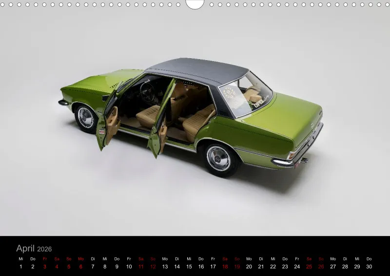 Commodore B / Rekord D Kalender 2026