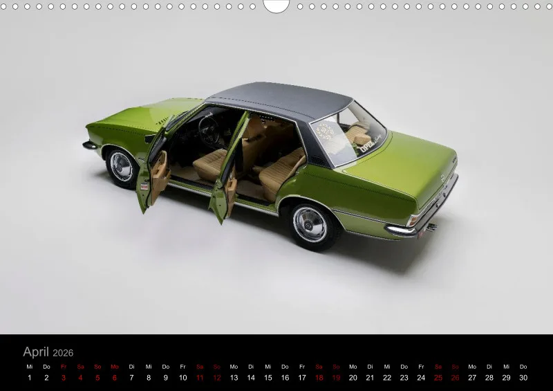 Commodore B / Rekord D Kalender 2026