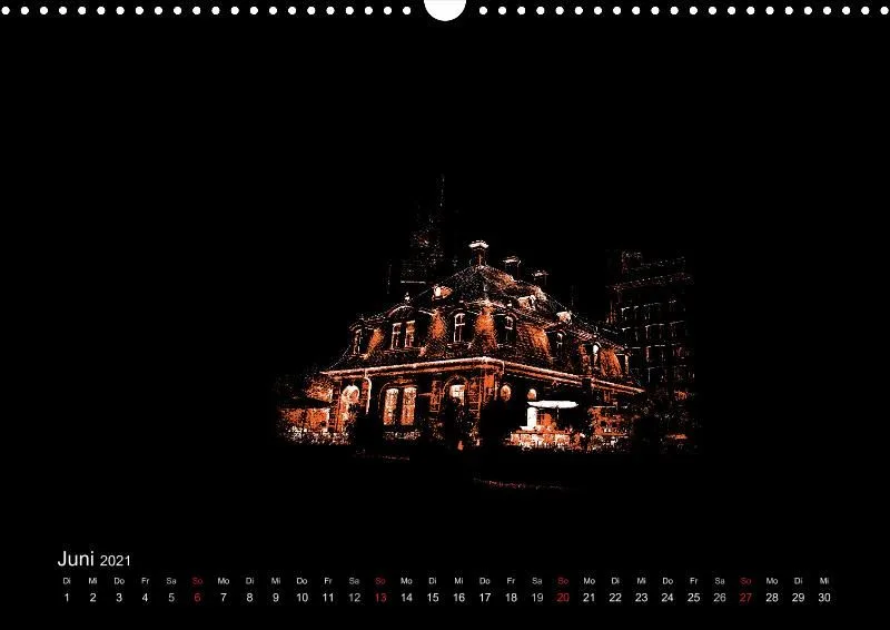 Fotokalender / FRANKFURT AT NIGHT