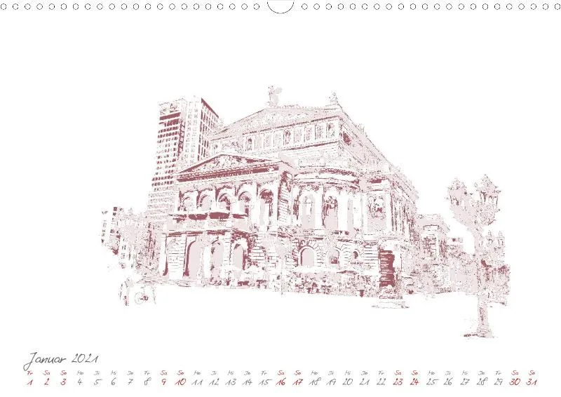 Fotokalender / Frankfurt Nostalgie