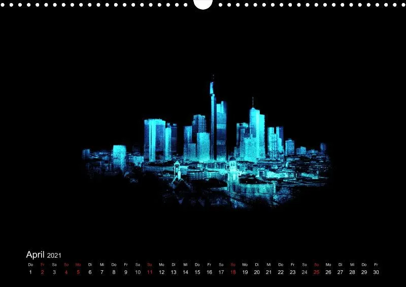 Fotokalender / FRANKFURT AT NIGHT