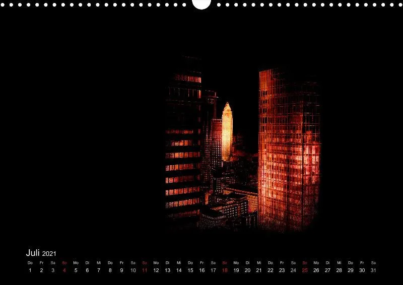 Fotokalender / FRANKFURT AT NIGHT