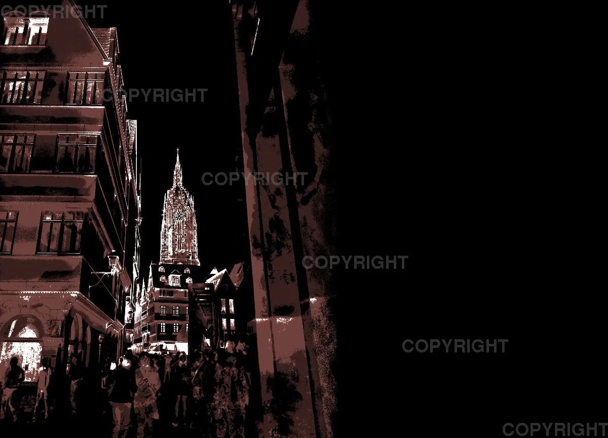 Grußkarte / Frankfurt - Neue Altstadt