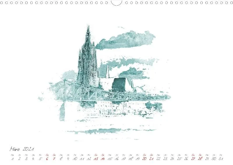 Fotokalender / Frankfurt Nostalgie
