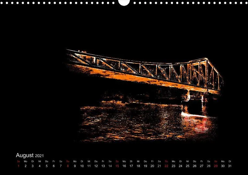 Fotokalender / FRANKFURT AT NIGHT