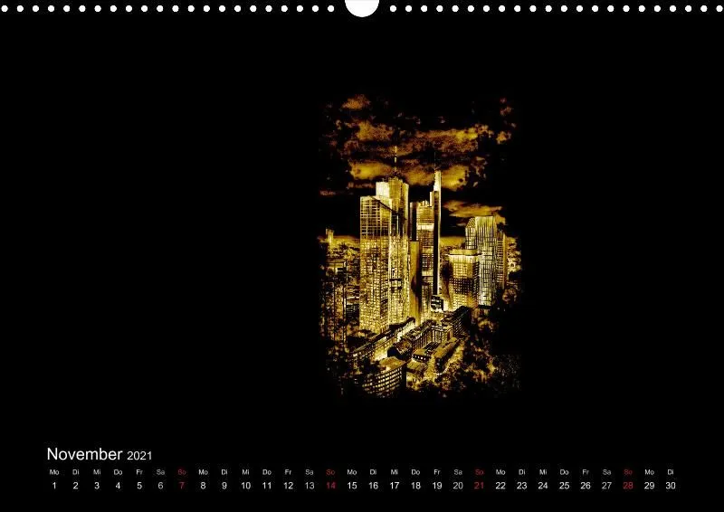 Fotokalender / FRANKFURT AT NIGHT