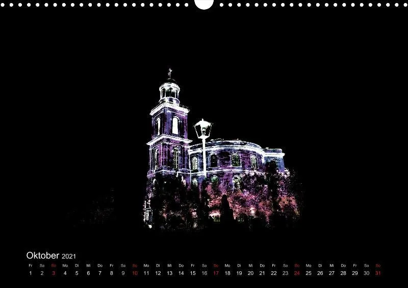 Fotokalender / FRANKFURT AT NIGHT
