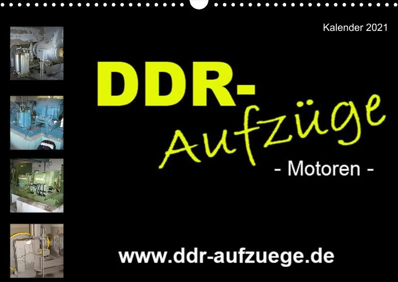 Aufzugskalender DDR Aufzüge
