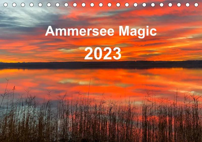 Magic A5 (AUT) mini Kalendari-um - Tischkalender Ammersee Magic 2023 - Feiertage (AUT)