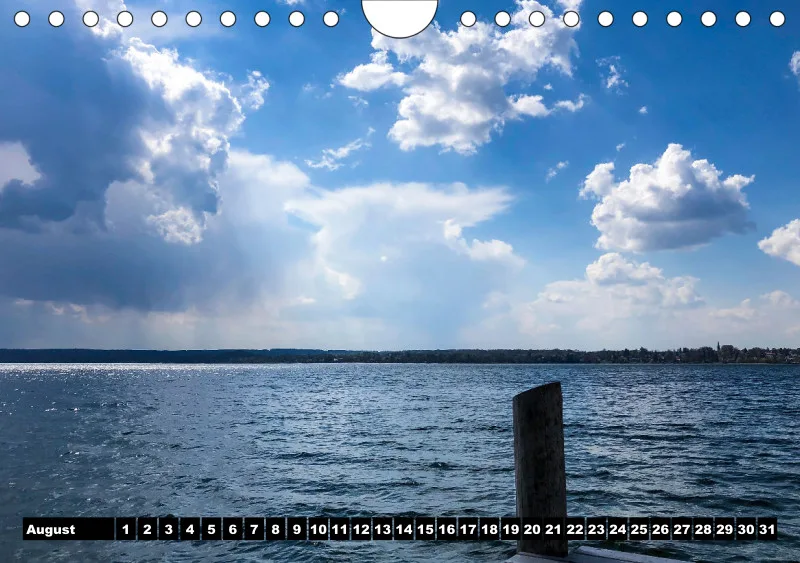 Magic A5 ZEITLOS 2023 mini Kalendarium - Wandkalender Ammersee Magic Edition 2023