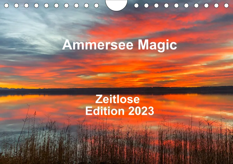 Magic A5 ZEITLOS 2023 mini Kalendarium - Wandkalender Ammersee Magic Edition 2023
