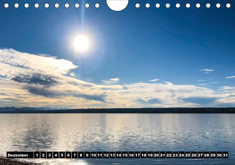Magic A5 ZEITLOS 2023 mini Kalendarium - Wandkalender Ammersee Magic Edition 2023