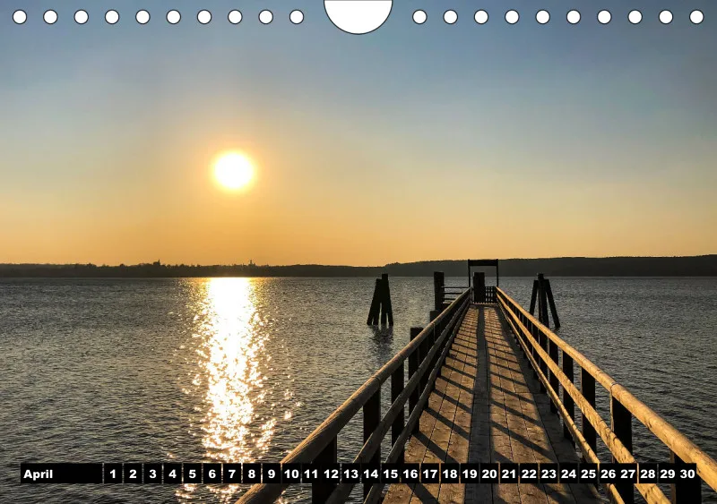 Magic A5 ZEITLOS 2023 mini Kalendarium - Wandkalender Ammersee Magic Edition 2023