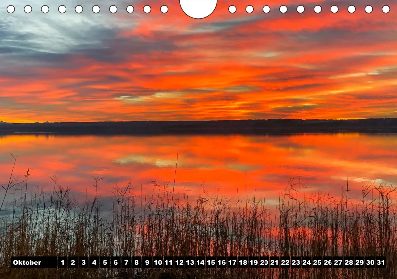 Magic A5 ZEITLOS 2023 mini Kalendarium - Wandkalender Ammersee Magic Edition 2023