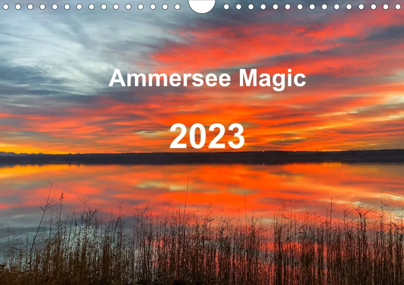 Magic A4 (D) breites Kalend-arium - Wandkalender Ammersee Magic 2023 - Feiertage (D)