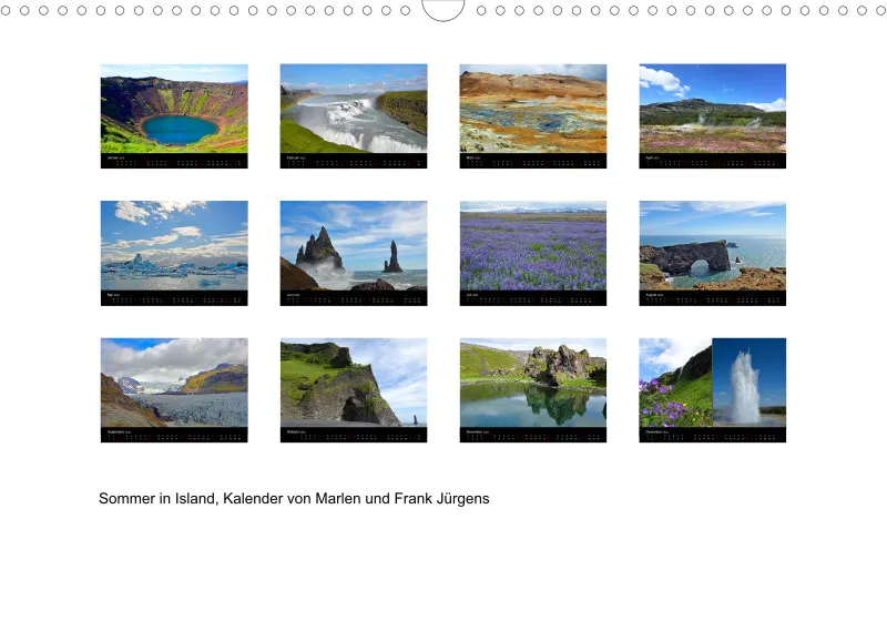 Island im Sommer