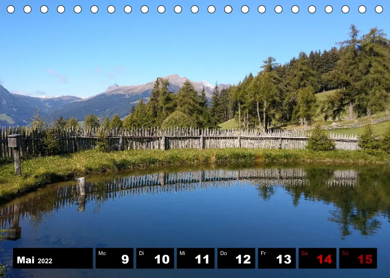 Natur Wochenkalender 2022