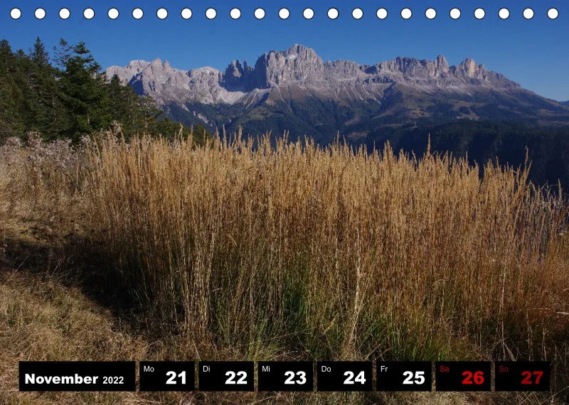 Natur Wochenkalender 2022
